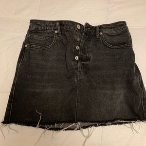 We the Free (Free People) black mini skirt